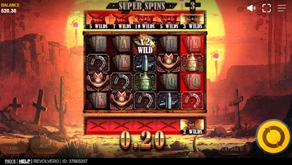 Revolvero Bonus Game – Free Spins Features