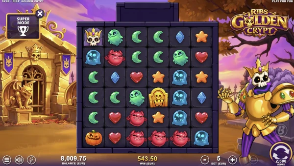 Ribs Golden Crypt Base Game Screenshot – Showing Features