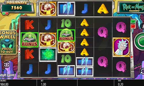 WMS Slots, slot game list.