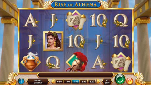 rise of athena slot overview and summary