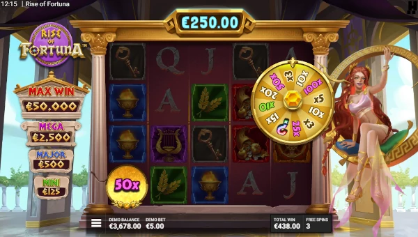 Rise of Fortuna Bonus Game – Free Spins Features