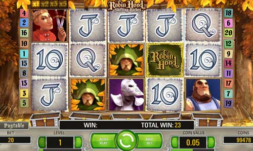 robin hood shifting riches slot review