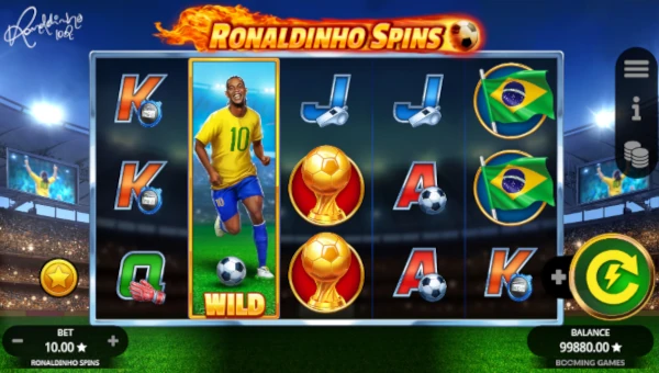 Ronaldinho Spins base game review