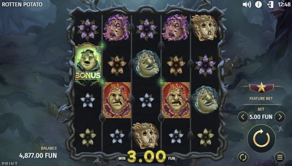 Rotten Potato Base Game Screenshot – Showing Features
