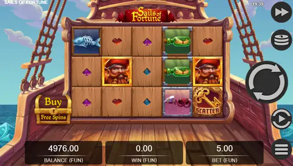 sails of fortune slot overview and summary