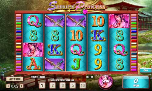 Samurai Princess slot free play demo