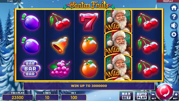 Santas Fruits base game review