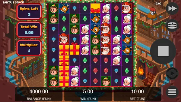 Santas Stack free spins