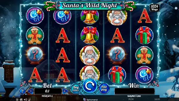 Santas Wild Night base game review