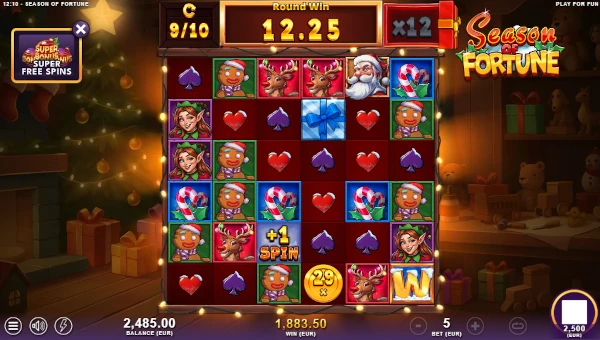 Season of Fortune Bonus Game – Free Spins Features