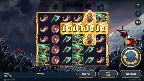 Second Thunder Base Game Screenshot – Showing Features