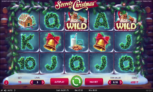 secrets of christmas slot review