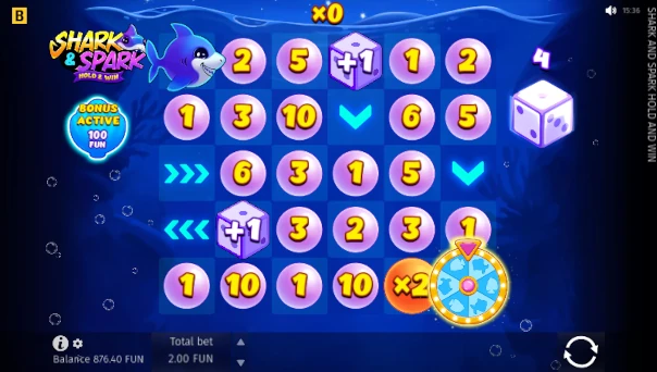 Shark and Spark Bonus Game – Free Spins Features