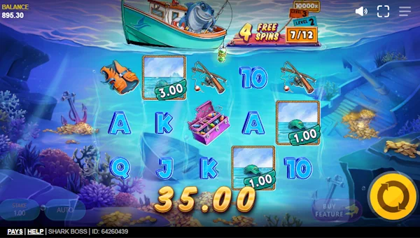 Shark Boss Bonus Game – Free Spins Features