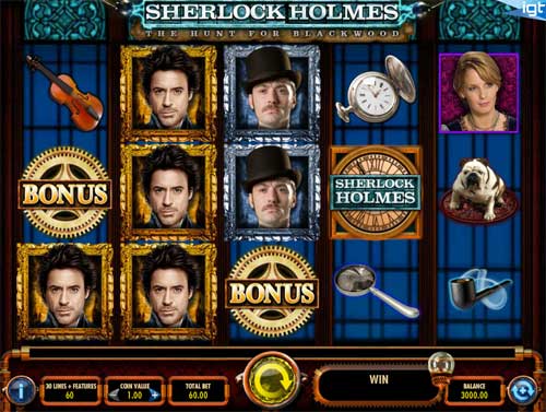 Sherlock Holmes slot free play demo is not available.