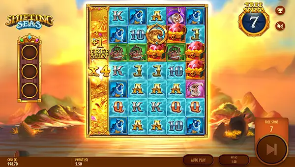 Shifting Seas free spins