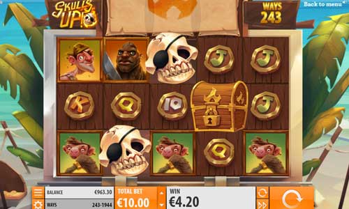 skulls up slot review