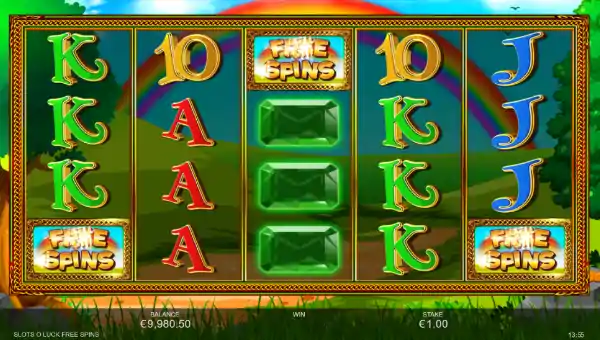 Slots O Luck base game review