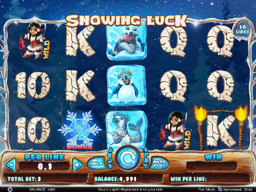 Snowing Luck base game review