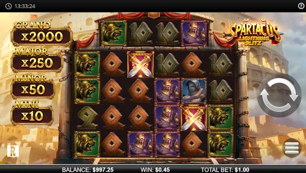 Spartacus Lightning Blitz base game review