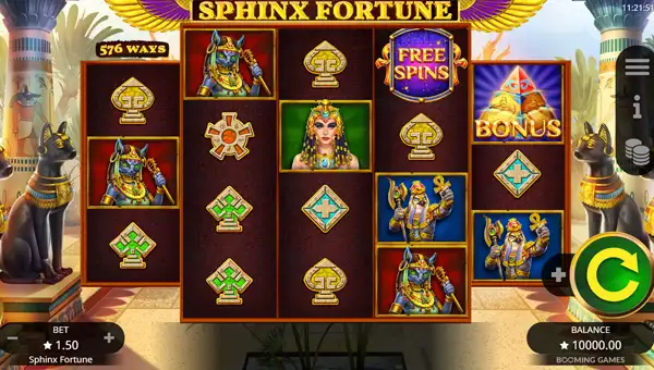Sphinx Fortune base game review