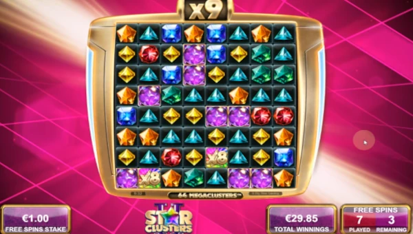 Star Clusters 2 bonus game