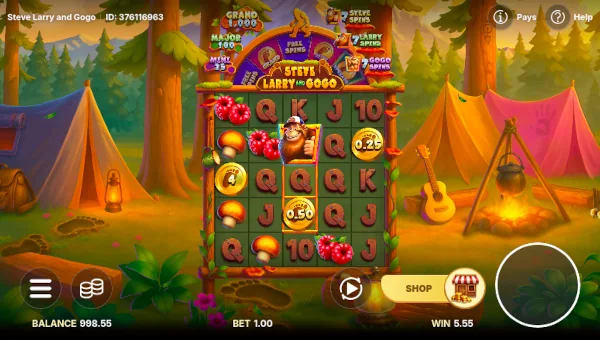 Steve Larry and Gogo Base Game Screenshot – Showing Features