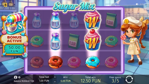 Sugar Mix bonus game
