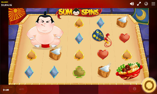 Sumo Spins base game review