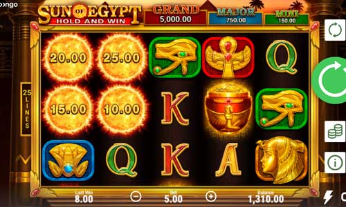 Pyramid of egypt slot game