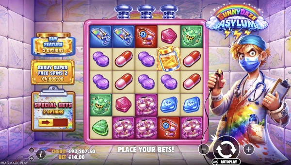 Sunnydaze Asylum Base Game Screenshot – Showing Features