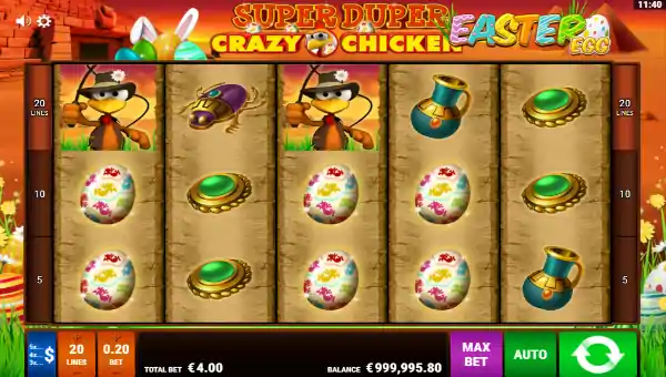 Super Duper Crazy Chicken Easter Egg base game review