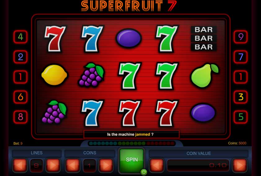 Superfruit 7 slot free play demo