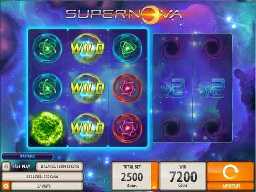 Supernova slot free play demo