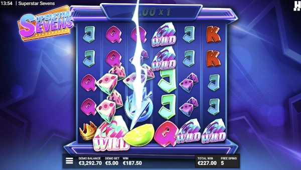 Superstar Sevens Bonus Game – Free Spins Features