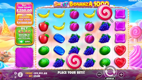 Sweet Bonanza 1000 base game review