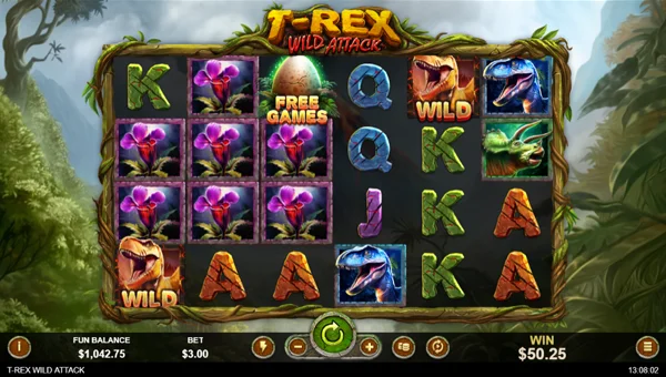 T-Rex Wild Attack base game review