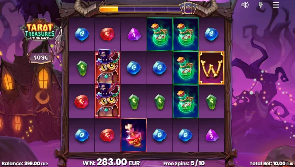Tarot Treasures Slot Free Spins Bonus
