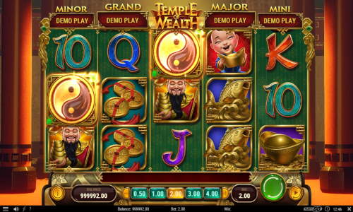 temple of Wealth slot overview and summary