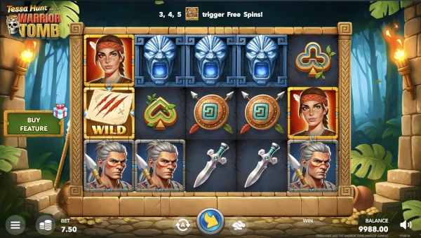Tessa Hunt and the Warrior Tomb Base Game Screenshot – Showing Features