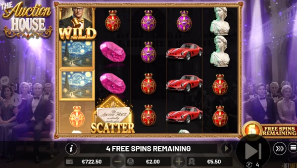 The Auction House Bonus Game – Free Spins Features