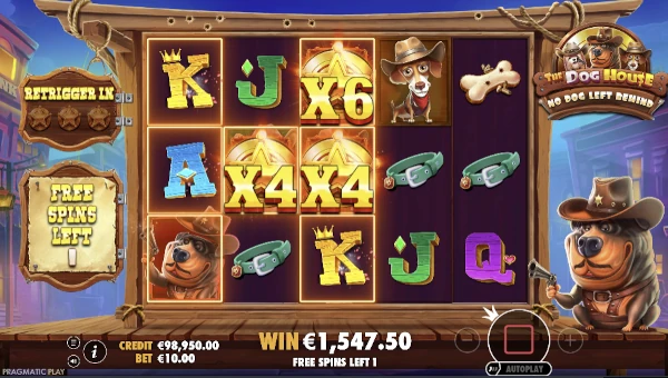 The Dog House No Dog Left Behind Bonus Game – Free Spins Features