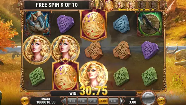 the faces of freya free spins