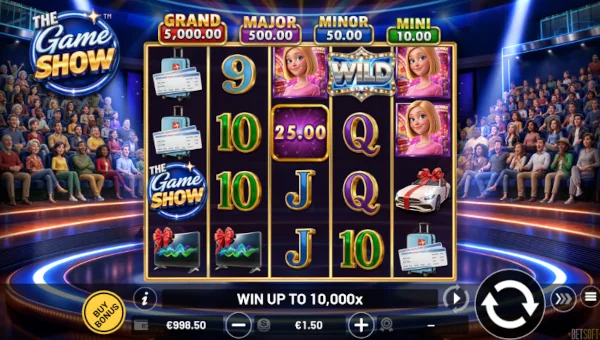 The Game Show Base Game Screenshot – Showing Features