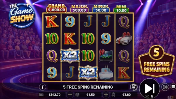 The Game Show Bonus Game – Free Spins Features