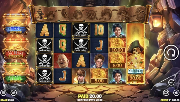 The Goonies Quest for Treasure 2 Base Game Screenshot – Showing Features