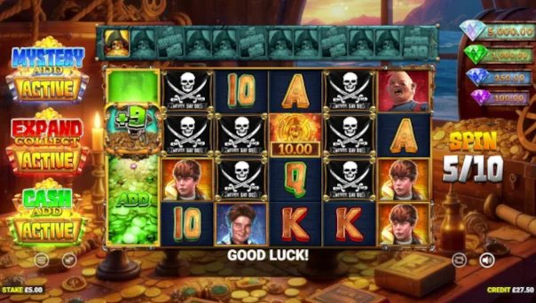 The Goonies Quest for Treasure 3 Bonus Game – Free Spins Features