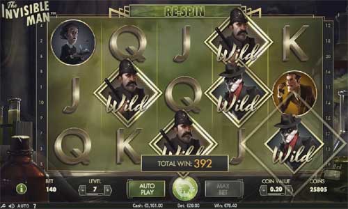 the invisible man slot review