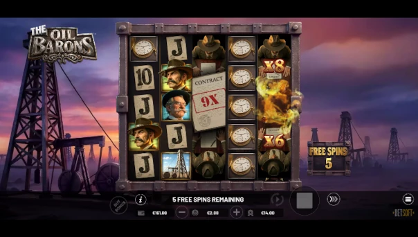 The Oil Barons Bonus Game – Free Spins Features