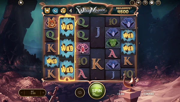 The Wish Master Megaways slot free spins